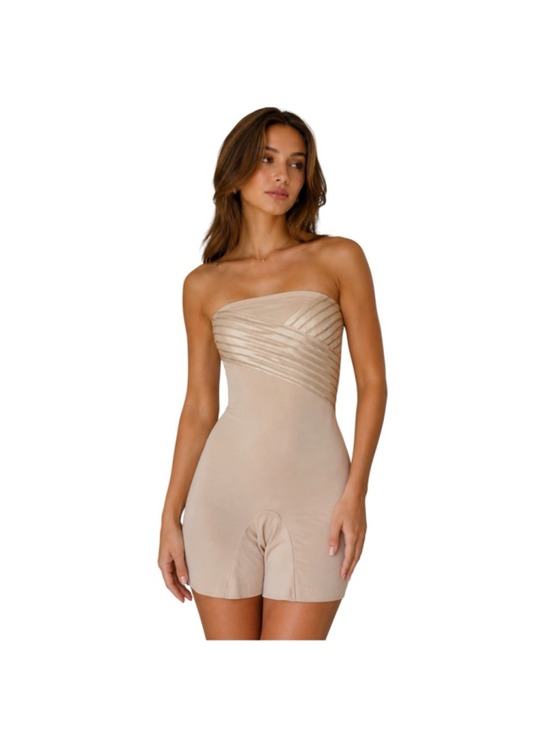 ASSETS Red Hot Label by SPANX Other - Spanx Assets Red Hot Label Nude Beige Strapless Shapewear Slip Shorts XL